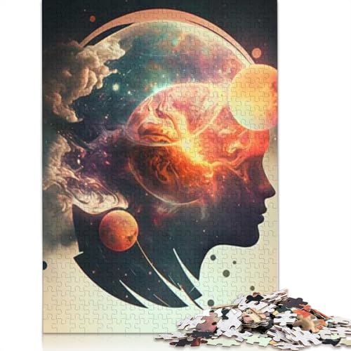 Lalia Homedecor Merch Shop Art 1000-teiliges Puzzle für Teenager, Geschenke, Papierpuzzle, Puzzles für Erwachsene, Lernspiele für Zuhause, DIY-Spielzeug, 1000 Stück (75 x 50 cm) von GQmoney