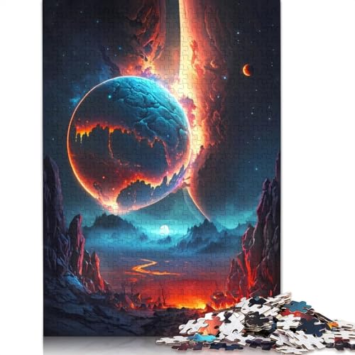 Lava Planet Cosmos 1500-teiliges Puzzle, ab 18 Jahren, Lernspiele, Puzzles für Erwachsene, für Frauen, für Kinder ab 12 Jahren, 1500 Teile (85 x 57 cm) von GQmoney