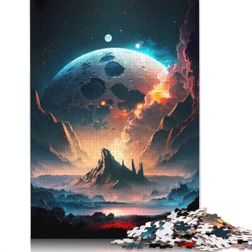 Living Neutron Star Puzzle für Erwachsene, Spielzeug, Lernspiel, Puzzlespiele für Erwachsene für Frauen und Männer, 1000 Teile (75 x 50 cm) von GQmoney