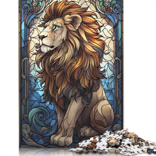Löwe-Puzzle, 1500 Teile, ab 18 Jahren, Lernspiele, Puzzle für Erwachsene, für Frauen, für Kinder ab 12 Jahren, 1500 Teile (85 x 57 cm) von GQmoney