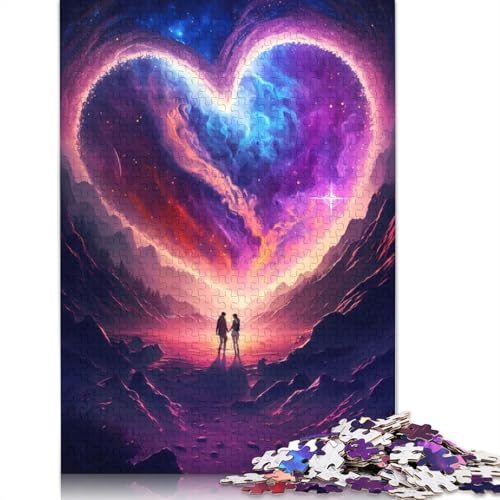 Love of Spouse Cosmos Puzzle-Spielzeug für Erwachsene, Lernspiel, Puzzle-Spiele für Erwachsene für Frauen und Männer, 520 Teile (52 x 38 cm) von GQmoney