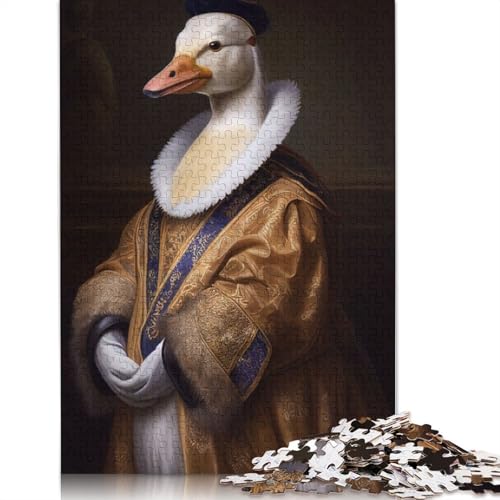 Lustiges Enten-Puzzle für Erwachsene und Kinder, 520 Teile, skurriles Herausforderungsspielzeug, Lernspiele, Heimdekoration, Geschenke, 520 Teile (52 x 38 cm) von GQmoney