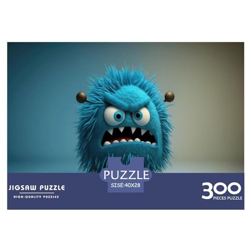 Monsters-Puzzle, 300 Teile, für Erwachsene, Puzzle für Erwachsene, 300 Teile, Lernspiele, 300 Teile (40 x 28 cm) von GQmoney
