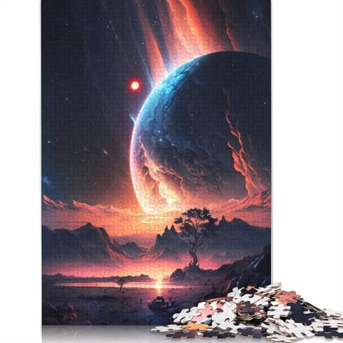 Mystic Cosmos Galaxy Puzzle für Erwachsene, 1000 Teile, DIY-Spiel, Puzzles für Erwachsene für Frauen, für Erwachsene Kinder, 1000 Stück (75 x 50 cm) von GQmoney