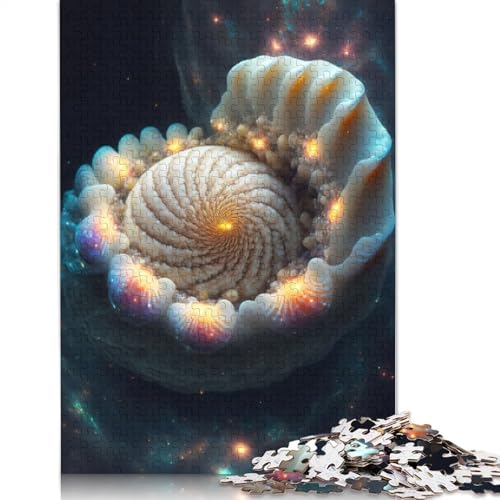 Nebula Nautilus 1000-teiliges Puzzle für Erwachsene | | Familienspaß-Puzzles für Erwachsene, Geschenke, Denkspiele, 1000 Teile (75 x 50 cm) von GQmoney