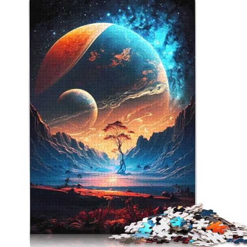 Neues Erduniversum-Kosmos-Puzzle, 1000 Puzzles für Erwachsene, Spielzeug, Lernspiel, Herrenpuzzles für Erwachsene, für Erwachsene, Teenager, 1000 Teile (75 x 50 cm) von GQmoney