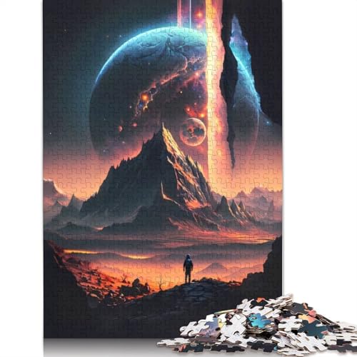 Planet Explorer Puzzle für Erwachsene, 1000 Teile, anspruchsvolle Familienspiele, Denkspiele für Kinder ab 12 Jahren, 1000 Teile (75 x 50 cm) von GQmoney