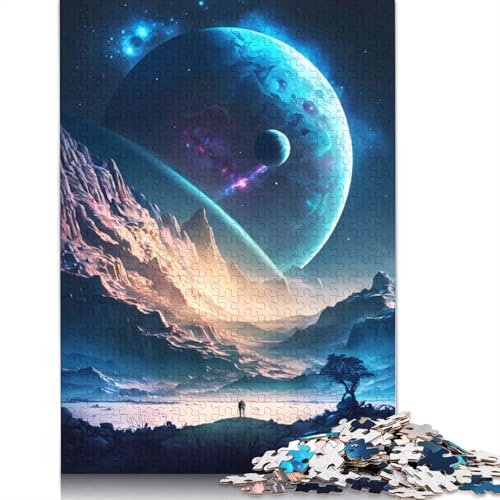Planetary Paradise Puzzle für Erwachsene, 1000 Teile, DIY-Spiel, Puzzles für Erwachsene für Frauen, für Erwachsene Kinder, 1000 Stück (75 x 50 cm) von GQmoney