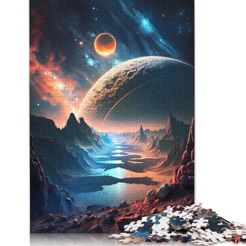 Plateau of Cosmos Puzzle 520 Teile für Erwachsene, kreative Spiele, Puzzlespiele für Erwachsene für Jungen oder Mädchen, 520 Teile (52 x 38 cm) von GQmoney