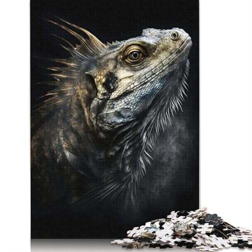 Puzzle, 1000 Teile, quadratisch, für Erwachsene und Holz, Heimdekoration, 1000 Teile (75 x 50 cm) von GQmoney