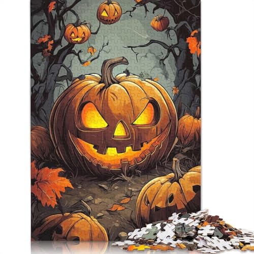 Puzzle für Erwachsene, 1000 Teile, Halloween VII 09, Papierpuzzles für Erwachsene, nachhaltige Puzzlespiele, 1000 Teile (38 x 26 cm) von GQmoney