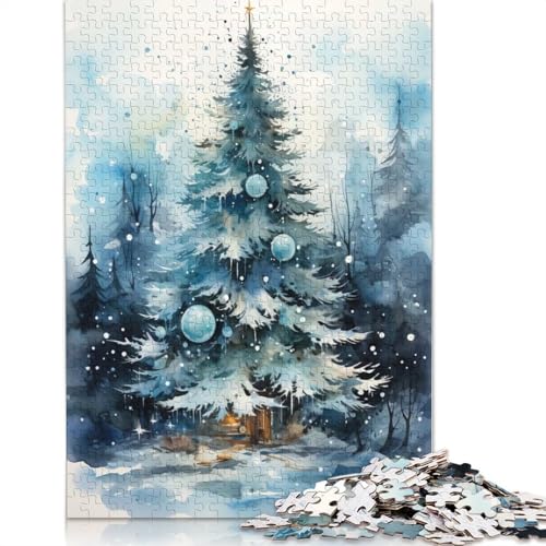 Puzzle für Erwachsene, 1000 Teile, Weihnachtsruhe, Puzzle für Erwachsene, Lernspiel, Herausforderungsspielzeug, 1000 Teile (75 x 50 cm) von GQmoney