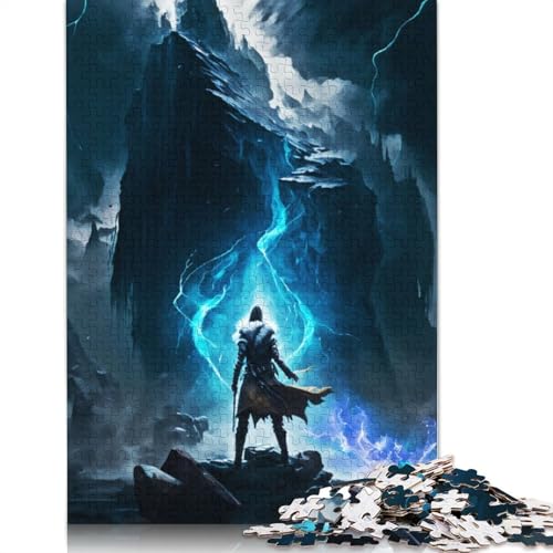 Puzzle für Erwachsene, 1000 Teile, natürliche magische Kraft, Puzzle für Erwachsene, anspruchsvolles Spiel, 1000 Teile (75 x 50 cm) von GQmoney