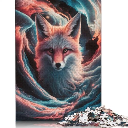 Puzzle für Erwachsene, 1500 Teile, Fuchs und Wolken, Lernspiel, 1500 Teile (85 x 57 cm) von GQmoney