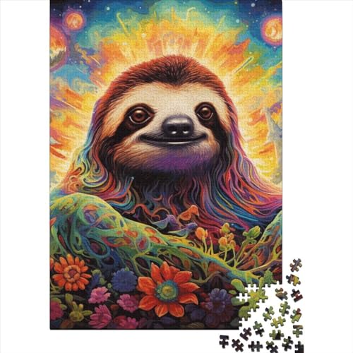 Puzzle für Erwachsene, 500 Teile, Thanksgiving, Kunst, Tiere, Minase, Holzpuzzle, Erwachsenen-Puzzle, Heim-Lernspiele, DIY-Spielzeug, 500 Teile (52 x 38 cm) von GQmoney