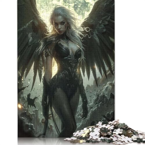 Puzzle für Erwachsene, Bezauberndes Succubus-Puzzle, Puzzles für Erwachsene, Lernspiel, Herausforderungsspielzeug, 520 Teile (52 x 38 cm) von GQmoney