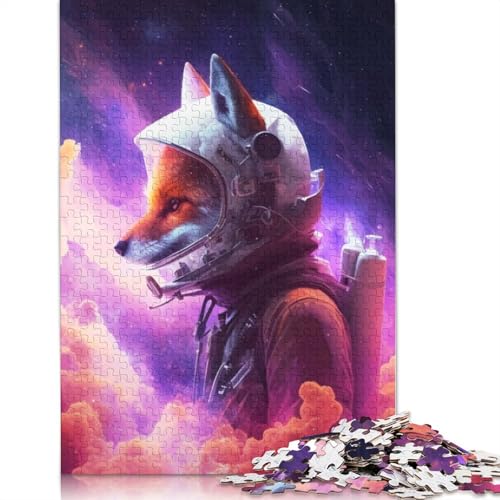Puzzle für Erwachsene, Galaxy Fox Puzzle, Puzzles für Erwachsene, Lernspiel, Herausforderungsspielzeug, 520 Teile (52 x 38 cm) von GQmoney