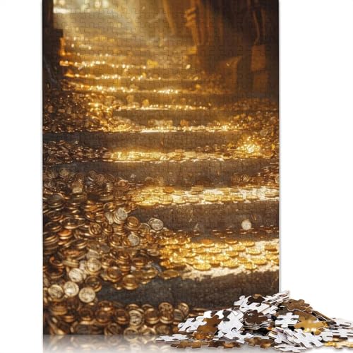 Puzzle für Erwachsene, Golden Steps Puzzles 1500 Teile, Puzzles für Erwachsene, Lernspiel, Herausforderungsspielzeug, 1500 Teile (85 x 57 cm) von GQmoney
