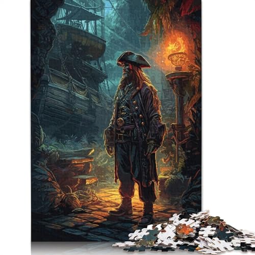 Puzzle für Erwachsene, Veteranen-Freibeuter-Puzzle, Puzzles für Erwachsene, Lernspiel, Herausforderungsspielzeug, 520 Teile (52 x 38 cm) von GQmoney