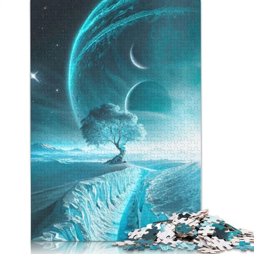 Puzzle für Erwachsene und Jugendliche „Frozen Frontier“, Holzpuzzle, Erwachsene ab 14 Jahren, 1000 Teile (75 x 50 cm) von GQmoney
