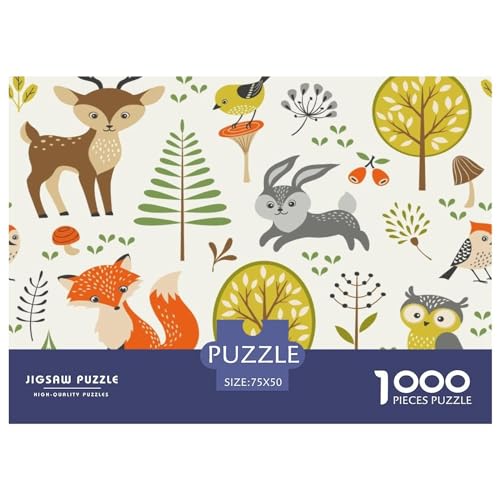 Puzzles 1000 Teile für Erwachsene | Kinderpuzzles | 1000 Teile Puzzle Lernspiele Heimdekoration Puzzle 1000 Teile (75x50cm) von GQmoney