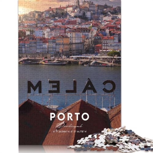 RIBEIRA Puzzle für Erwachsene, 1000 Teile, lustige Denksportaufgaben für Kinder ab 12 Jahren, 1000 Teile (75 x 50 cm) von GQmoney