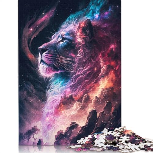Rompecabezas de la Nebulosa Del León de 1000 piezas Para adultos. Rompecabezas de Madera sostenible Para adultos. Juegos de 1000 Piezas (75 x 50 cm). von GQmoney