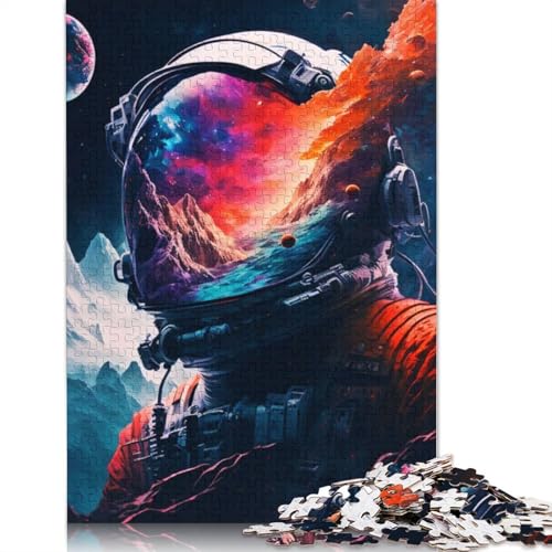 Space is Wild 1000-teiliges Puzzle für Erwachsene und ab 18 Jahren – Familienaktivitäts-Puzzle, Lernspiele, schwierig und herausfordernd (38 x 26 cm) von GQmoney