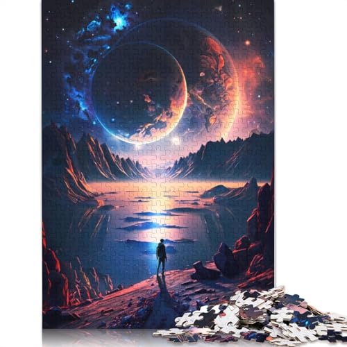 Stars Voyager Puzzle 1000 Teile für Erwachsene, kreative Spiele, Puzzlespiele für Erwachsene für Jungen oder Mädchen, 1000 Teile (75 x 50 cm) von GQmoney
