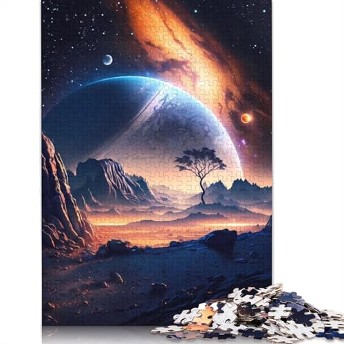 Sternenuntergangs-Symphonie-Puzzle für Erwachsene, Premium-Puzzle aus 100% recyceltem Brett, schwierige Puzzles für Kinder ab 12 Jahren, 1500 Teile (85 x 57 cm) von GQmoney
