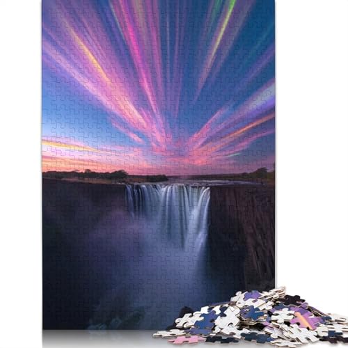 Twilight Over Mountain Bay 520-teiliges Puzzle für Erwachsene. Anspruchsvolle und knifflige Puzzles für Erwachsene und Kinder. 520 Teile (52 x 38 cm) von GQmoney