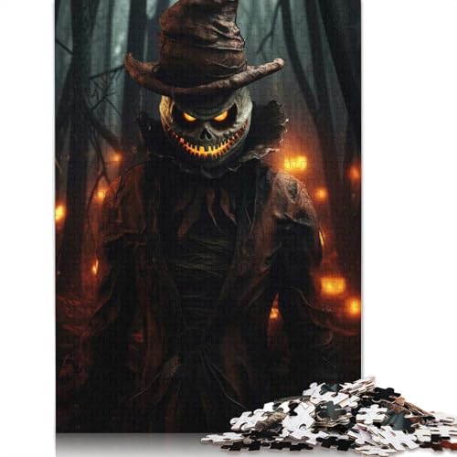 Twilight Terror-Puzzle mit 1000 Teilen für Erwachsene, Puzzle, Lernspiel, Herausforderungsspielzeug, 1000 Teile (38 x 26 cm) von GQmoney