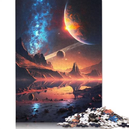 Universe Dreamscape Puzzle für Erwachsene, Premium-Puzzle aus 100% recyceltem Brett, Problemlösungspuzzles für Erwachsene und Kinder, 1500 Teile (85 x 57 cm) von GQmoney