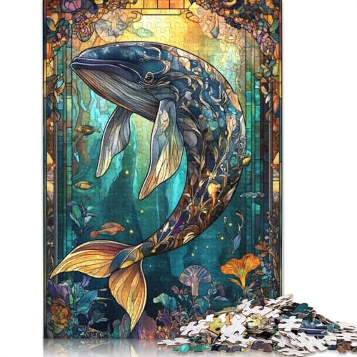 Wal-Puzzle für Erwachsene und Kinder. Unmögliches Herausforderungsspielzeug, Lernspiel, Heimdekoration für Erwachsene und Kinder ab 14 Jahren, 1500 Teile (85 x 57 cm) von GQmoney