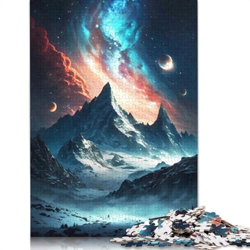 Wonder Everest Mount Puzzle für Erwachsene, 1000 Teile, anspruchsvolle Familienspiele, Denkspiele für Kinder ab 12 Jahren, 1000 Teile (75 x 50 cm) von GQmoney
