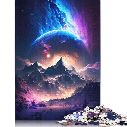 Wonder Planet Aurora Puzzle, 1500 Teile, herausfordernde und knifflige Puzzles für Erwachsene und Teenager, 1500 Teile (85 x 57 cm) von GQmoney
