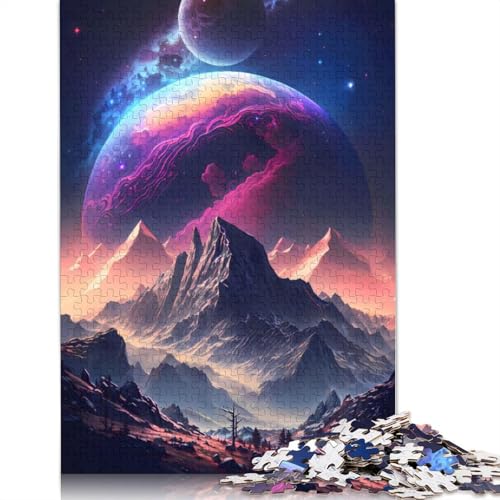 Wunderland-Planeten-Puzzle für Erwachsene, kreative Spiele, Puzzle-Geschenk für Jungen oder Mädchen, 1500 Teile (85 x 57 cm) von GQmoney