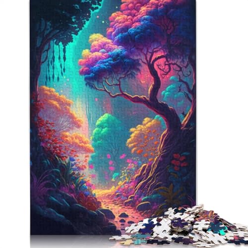 Zauberwald 3 Puzzle für Erwachsene und Jugendliche, 520 Teile, Puzzle für Erwachsene, Lernspiel, Herausforderungsspielzeug, 520 Teile (52 x 38 cm) von GQmoney