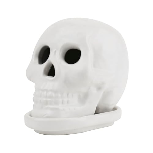 GR Gift Republic 17534 Räucher Totenkopf, Weiß, 20 x 16 x 14 cm GR Gift Republic 17534 Räucher Totenkopf, Weiß, 20 x 16 x 14 cm von GR Gift Republic