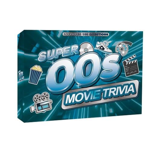 Gift Republic, Super 00s Movie Trivia Cards, 100-Card Quiz Deck, 2000er Jahre Film Wissen Challenge, kompakt und tragbar, ideal für Partys, Spielabende und Film-Enthusiasten, ab 12 Jahren Gift Republic, Super 00s Movie Trivia Cards, 100-Card Quiz Deck, 2000er Jahre Film Wissen Challenge, kompakt und tragbar, ideal für Partys, Spielabende und Film-Enthusiasten, ab 12 Jahren von GR Gift Republic
