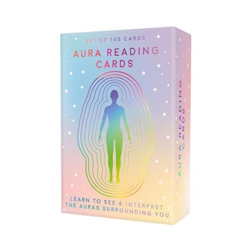 Gift Republic 100 Aura-Karten – Auras sehen & lesen lernen | Lustige Aktivitäten & Energie Lesetipps für Anfänger | Entdecke die Bedeutung von Auras & stärke deine Intuition | Spirituelle Geschenkidee Gift Republic 100 Aura-Karten – Auras sehen & lesen lernen | Lustige Aktivitäten & Energie Lesetipps für Anfänger | Entdecke die Bedeutung von Auras & stärke deine Intuition | Spirituelle Geschenkidee von GR Gift Republic