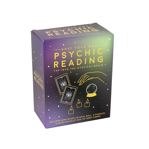 Gift Republic Psychic Reading Kit Host Your Own Divination Crystal Ball Tarotkarten Geschenkset Gift Republic Psychic Reading Kit Host Your Own Divination Crystal Ball Tarotkarten Geschenkset von GR Gift Republic