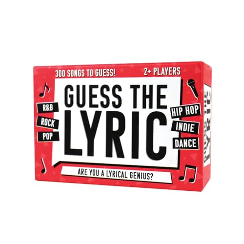 Gift Republic The Lyric Kartenspiele Mehrfarbig 6.89 x 4.53 x 2.76cm Gift Republic The Lyric Kartenspiele Mehrfarbig 6.89 x 4.53 x 2.76cm von GR Gift Republic