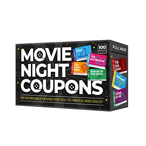 Unbekannt Gift Republic - Movie Night Coupons 100 Movies Unbekannt Gift Republic - Movie Night Coupons 100 Movies von GR Gift Republic