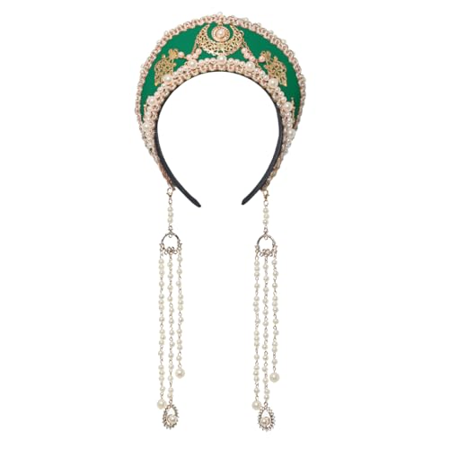 GRACEART Anne Boleyn Hut Kopfbedeckung elisabethanische Kopfbedeckung Tudor Coronet Hood Hat von GRACEART