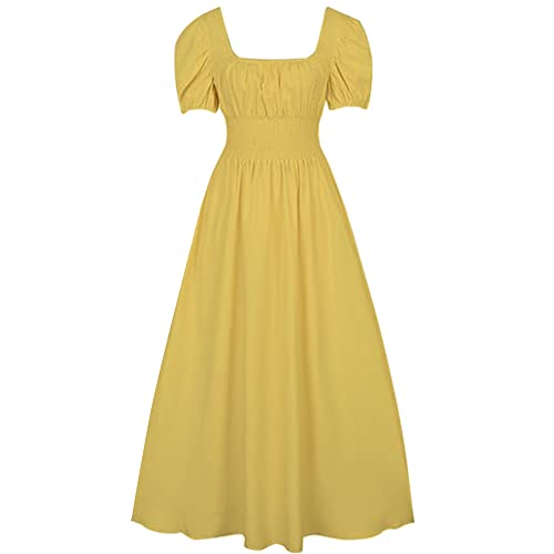 GRACEART Damenkleid mit quadratischem Ausschnitt, mittelalterliche Renaissance, viktorianisches Teepartykleid, Abendbühne, Cosplay-Kostüm GRACEART Damenkleid mit quadratischem Ausschnitt, mittelalterliche Renaissance, viktorianisches Teepartykleid, Abendbühne, Cosplay-Kostüm von GRACEART