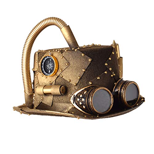 GRACEART Unisex Steampunk Zylinder Hut für Männer oder Frauen GRACEART Unisex Steampunk Zylinder Hut für Männer oder Frauen von GRACEART