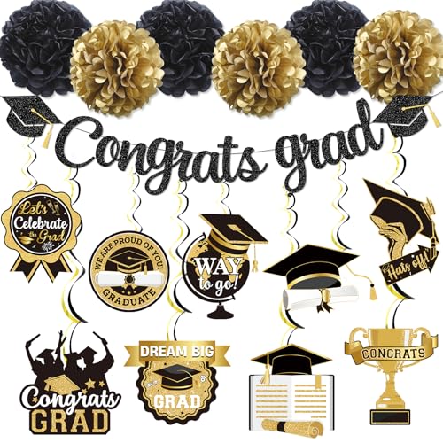 6H-Congrats Grade Black41125 Spielzeug & Spiele›Partyzubehör›Dekorationen›Banner 6H-Congrats Grade Black41125 Spielzeug & Spiele›Partyzubehör›Dekorationen›Banner von GRACEN
