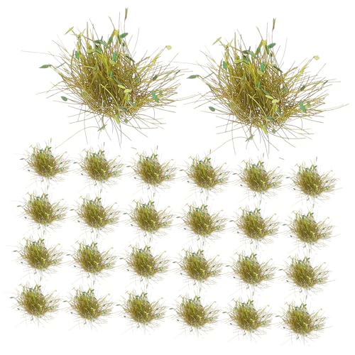 GRADENEVE 1 Box Sharpleaf Grass Ground Train Buildings Und Zubehör Diorama Supplies Miniature Bases Miniature Terrains Fake Grass Decor Miniatures Woodland Miniature Fake Dirt Fake Model von GRADENEVE