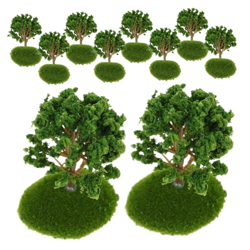 GRADENEVE 10 Stück Teiliges Miniatur Modellbäume Realistische Architektur Diorama Zubehör Kompakte Plastikpflanzen für Mikrolandschaft DIY Bastelbedarf für Zugmodellbau und GRADENEVE 10 Stück Teiliges Miniatur Modellbäume Realistische Architektur Diorama Zubehör Kompakte Plastikpflanzen für Mikrolandschaft DIY Bastelbedarf für Zugmodellbau und von GRADENEVE